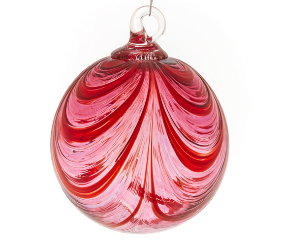 Valentine Ornament by Glass Eye Studio